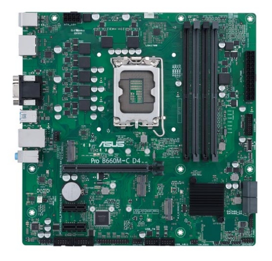 تصویر  مادربرد ایسوس ASUS Pro B660M-C D4-CSM DDR4 LGA 1700