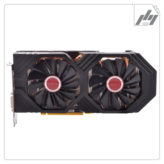 تصویر  کارت گرافیک ایکس اف ایکس Radeon RX580 GTS 8GB OC Plus