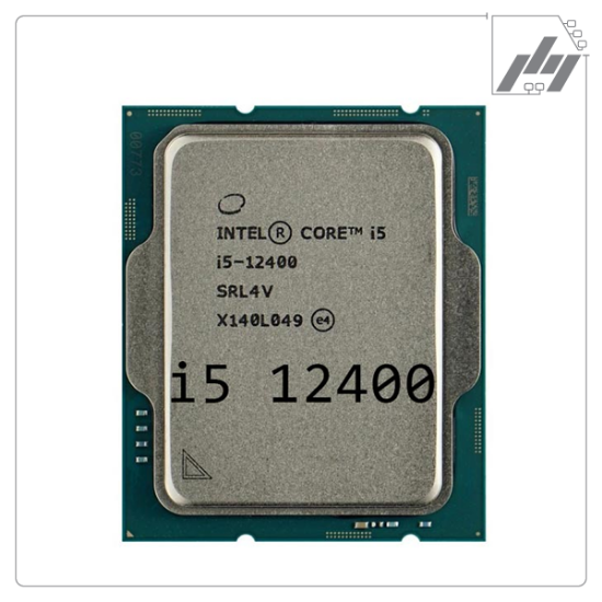 تصویر  پردازنده اینتل CPU i5 12400 Tray