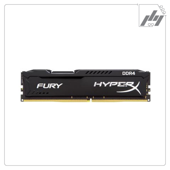 تصویر  رم کامپیوتر کینگستون HyperX FURY فرکانس 2400 مگاهرتز  16 گیگابایت