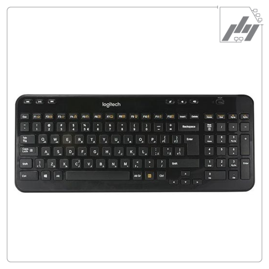 تصویر  کیبورد بی سیم لاجیتک Logitech K360 