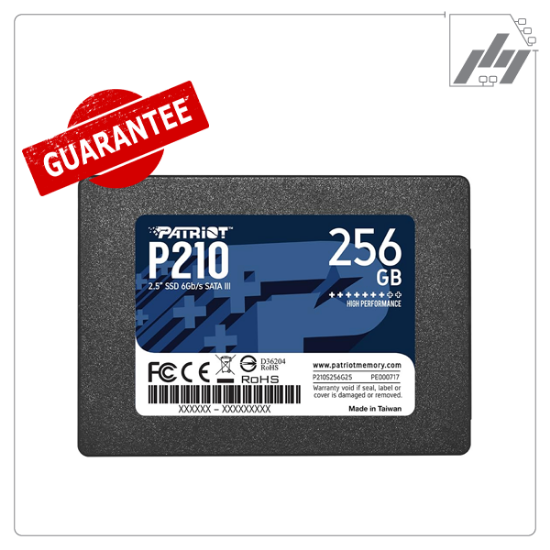 تصویر  اس اس دی اینترنال پتریوت P210 Sata ظرفیت 256 گیگابایت