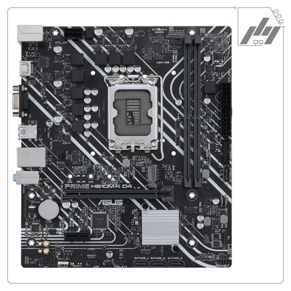 مادربرد ایسوس ASUS Prime H610M-K D4